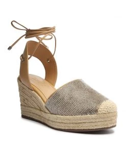 Sale Celinah Nappa Leather Espadrille