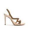 Sale Court Metallic Sandal