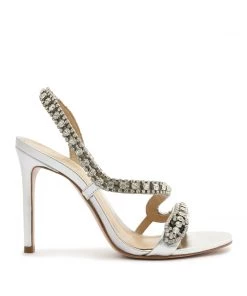 Sale Court Metallic Sandal