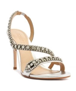 Sale Court Metallic Sandal