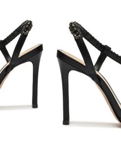 Sale Court Metallic Sandal