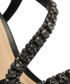 Sale Court Metallic Sandal