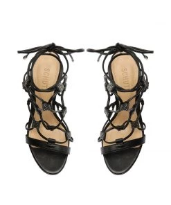 Sale Kallie Nappa Leather Sandal