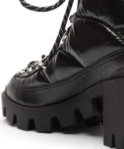 Sale Keilane Nylon & Nappa Leather Bootie