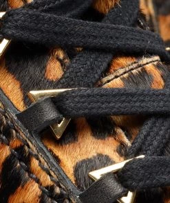 Sale Calista Leopard-Printed Leather Bootie 15 Sale Calista Leopard-Printed Leather Bootie