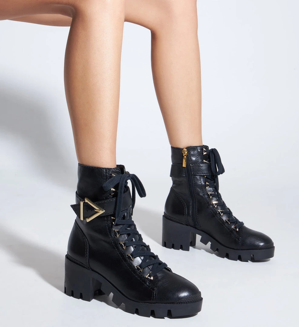 Sale Calista Leather Bootie 5 Sale Calista Leather Bootie