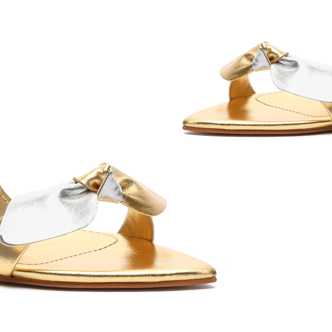 CO Elora Metallic Leather Sandal Sandals 8 CO Elora Metallic Leather Sandal Sandals