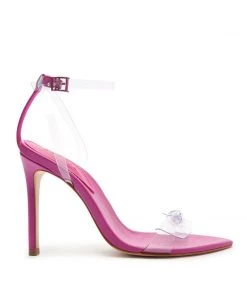 Sale Elyda Leather & Vinyl Sandal