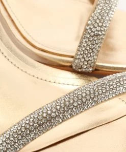 Sale Taliah Crystal Rhinestones Sandal