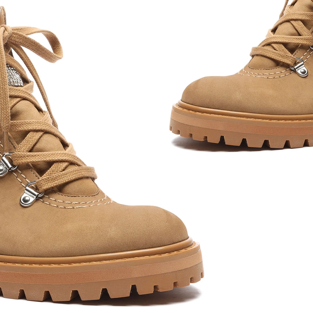 Sale Silvetty Nubuck & Rhinestones Bootie 8 Sale Silvetty Nubuck & Rhinestones Bootie