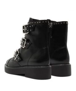 Sale Caligas Studded Combat Bootie