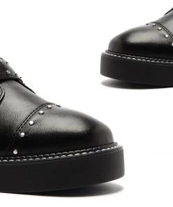 Sale Caligas Studded Combat Bootie