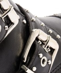 Sale Caligas Studded Combat Bootie