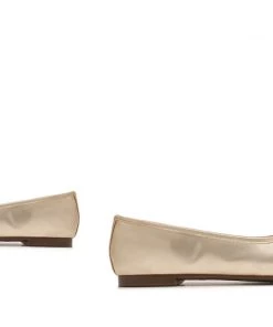 CO Arissa Metallic Leather Flat New In 12 CO Arissa Metallic Leather Flat New In