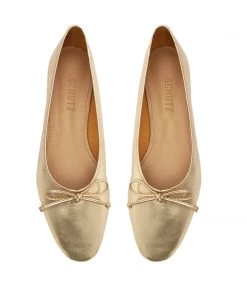 CO Arissa Metallic Leather Flat New In 11 CO Arissa Metallic Leather Flat New In