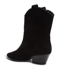 Coachella 22 Alexxa Suede Bootie Booties