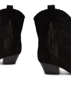 Coachella 22 Alexxa Suede Bootie Booties