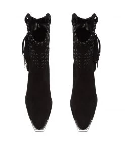 Coachella 22 Alexxa Suede Bootie Booties