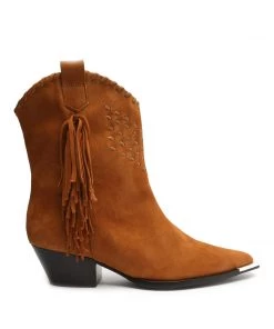 Coachella 22 Alexxa Suede Bootie Booties