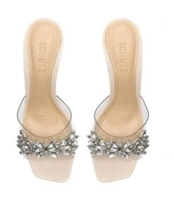 Sale Shary Vinyl & Nappa Leather Sandal