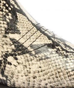 Pre Fall 22 Zachy Snake-Embossed Leather Bootie