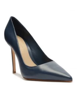 Summer 22 Lou Nappa Leather Pump New In