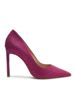 Sale Lou Crystal Nubuck Pump