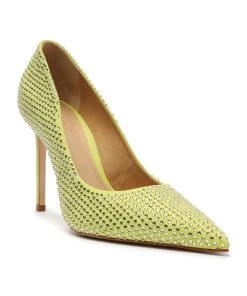 Sale Lou Crystal Nubuck Pump