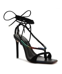 Sale Vikki Crystal Nubuck Sandal