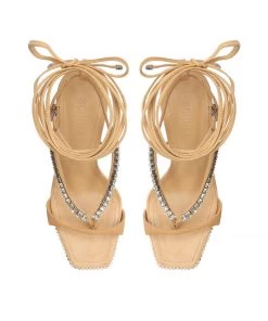 Sale Vikki Crystal Nubuck Sandal