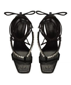 Sale Vikki Crystal Nubuck Sandal