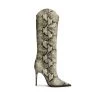Sale Maryana Welt Snake-Embossed Leather Boot