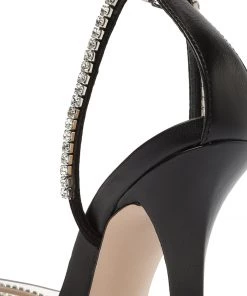 Sale Renah Leather & Rhinestones Sandal