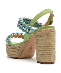Sale Juliet Plataform Suede & Leather Sandal