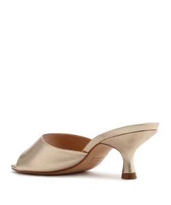 Spring 22 Dethalia Metallic Leather Sandal Sandals