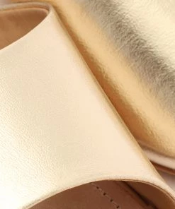 Spring 22 Dethalia Metallic Leather Sandal Sandals