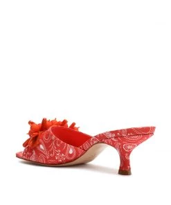 Sale Dethalia Beads & Fabric Sandal