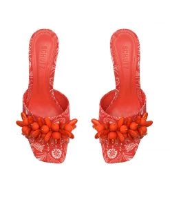 Sale Dethalia Beads & Fabric Sandal