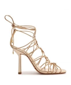 Spring 22 Sandals Heyde Metallic Leather Sandal
