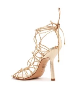 Spring 22 Sandals Heyde Metallic Leather Sandal