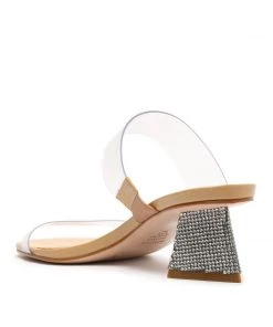 Sale Ariellen Low Vinyl & Rhinestones Mule 10 Sale Ariellen Low Vinyl & Rhinestones Mule