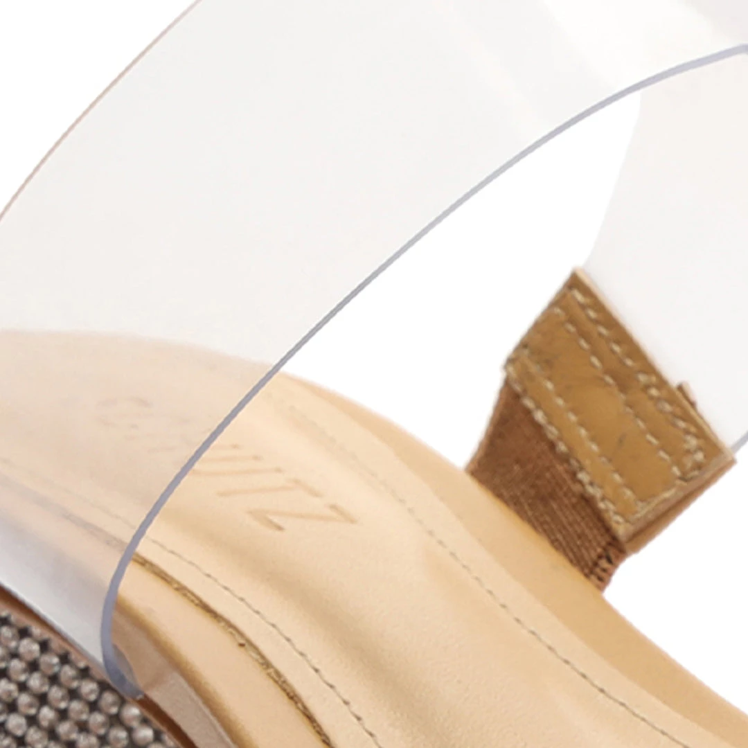 Sale Ariellen Low Vinyl & Rhinestones Mule 7 Sale Ariellen Low Vinyl & Rhinestones Mule