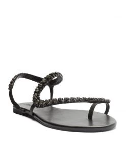 Sale Court Leather Sandal