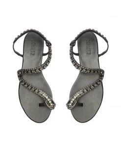 Sale Court Leather Sandal