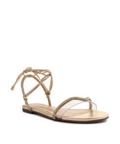 Sale Cath Vinyl Flat Sandal