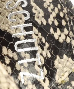 Sale Vikki Lo Snake-Embossed Leather Sandal