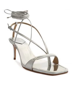 Sale Vikki Lo Metallic Leather Sandal
