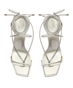 Sale Vikki Lo Metallic Leather Sandal