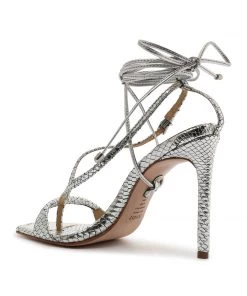Sale Vikki Metallic Leather Sandal