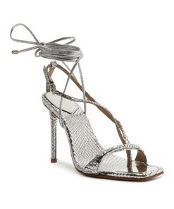 Sale Vikki Metallic Leather Sandal